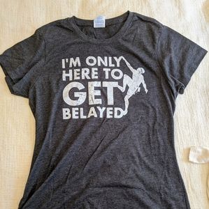 Belay Climbing Tshirt